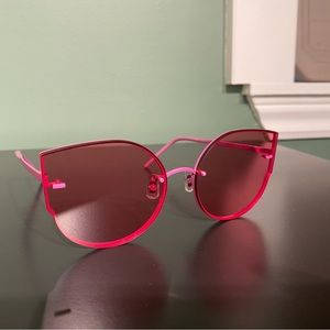Gentle Monster pink sunglasses